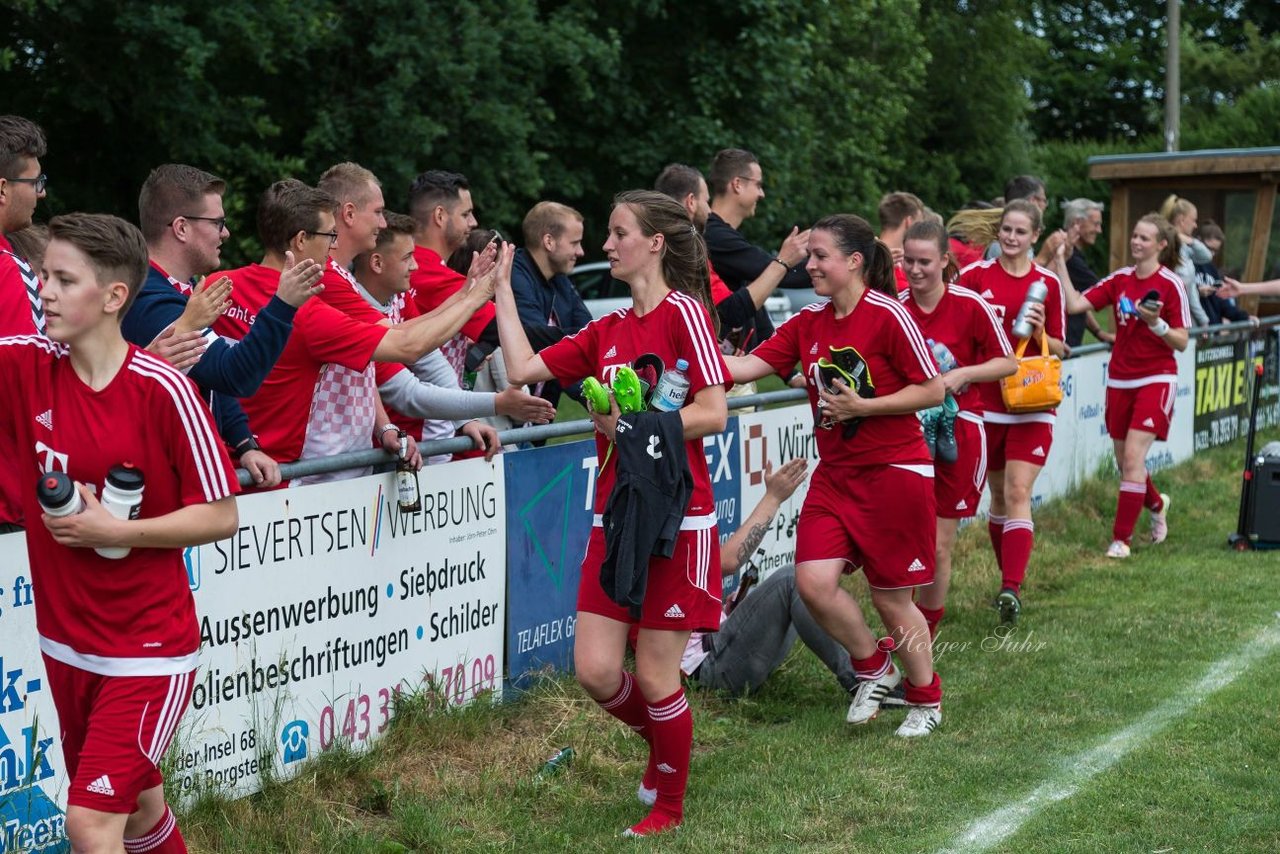 Bild 102 - Aufstiegsspiel SG Borgstedt/Brekendorf - SV Wahlstedt : Ergebnis: 1:4